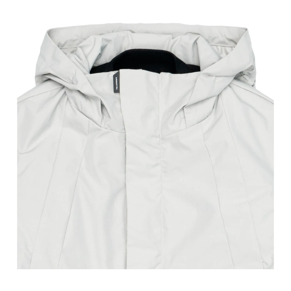 Krakatau Nylon Dubbele Jas met Repreve Isolatie Gray Heren