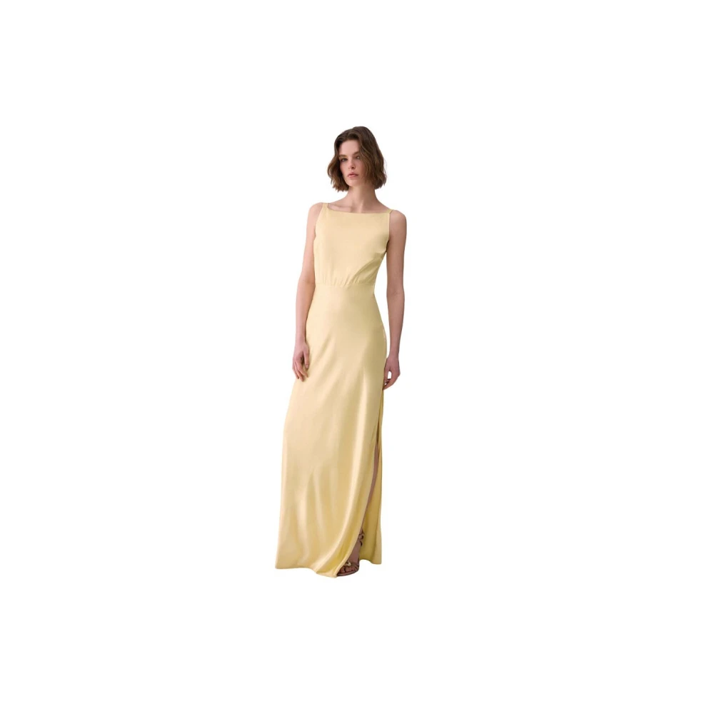 Liu Jo Donna Giallo Abiti, L, New,