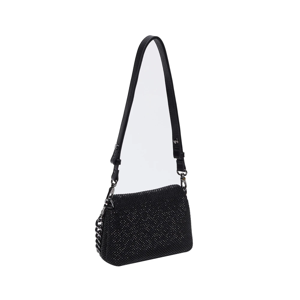 Liu Jo Zwarte Schoudertas Elegant Modern Black Dames