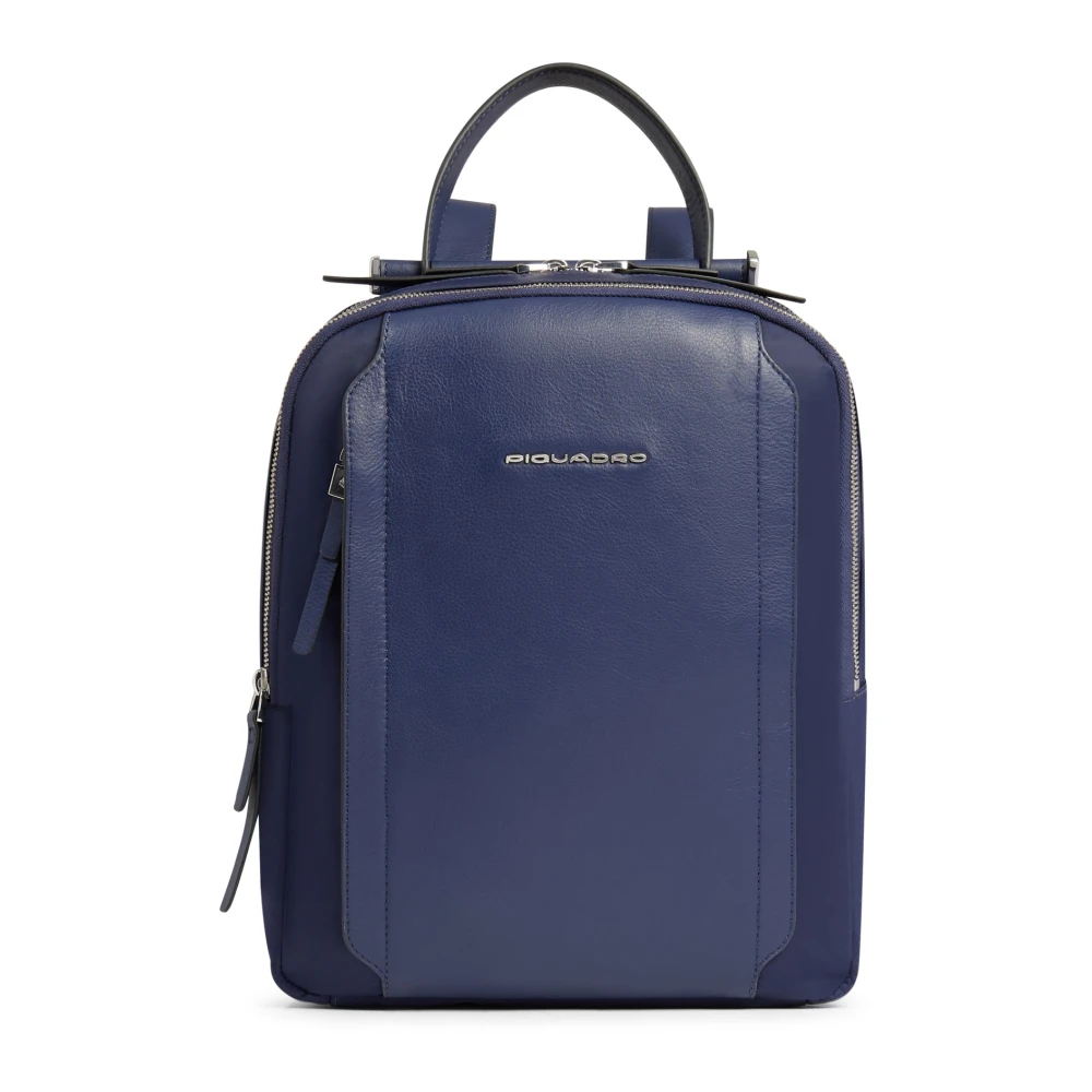 Piquadro Women's Blue Backpacks, One Size, Backpack For Ipad®