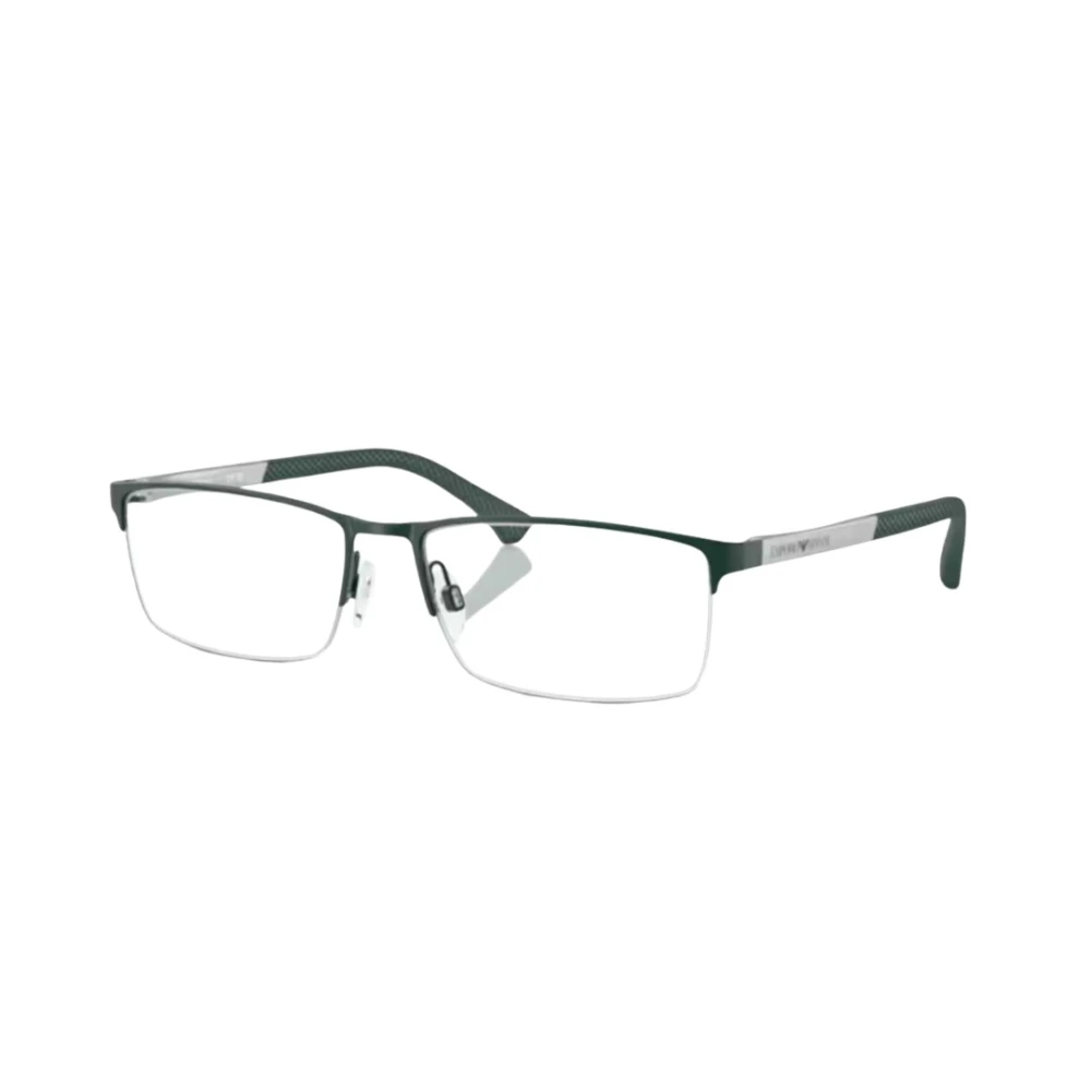 Emporio Armani Unisex Green Glasses, 55 Mm, Optical Frame