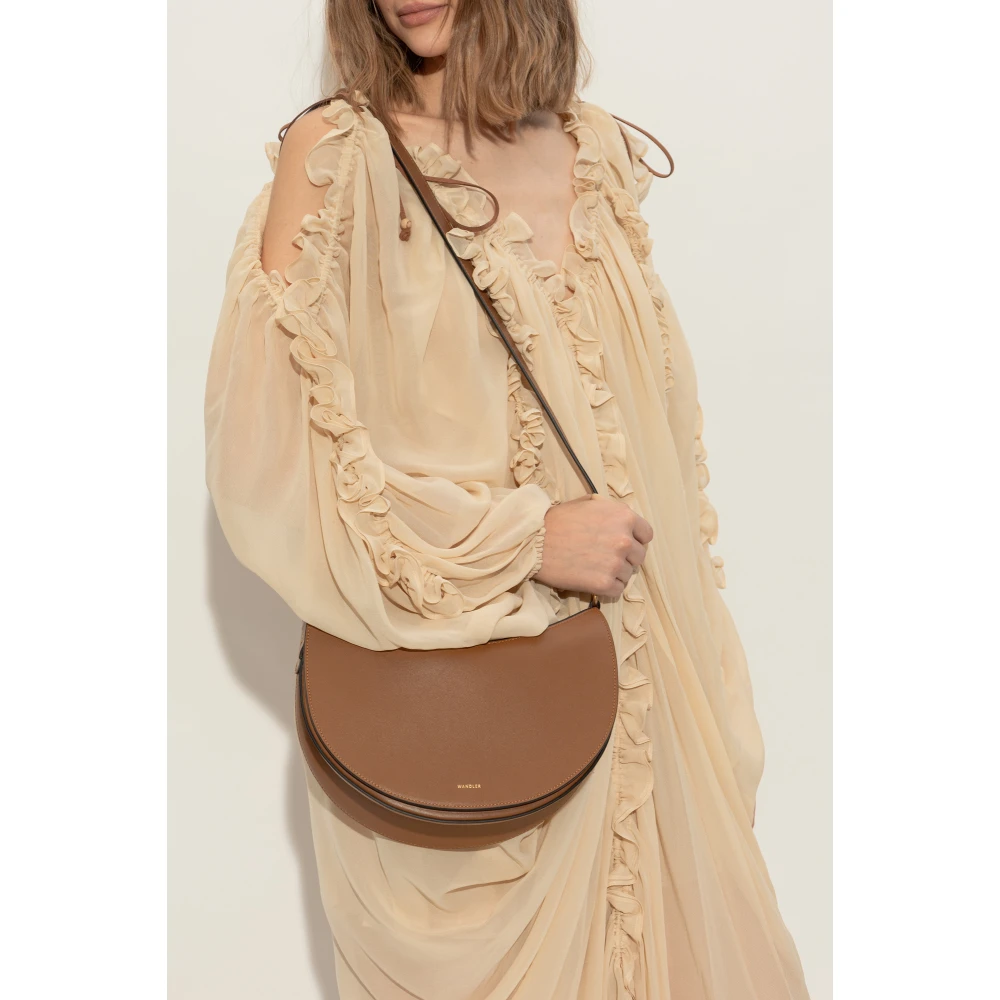 Wandler Kate Grote schoudertas Brown Dames