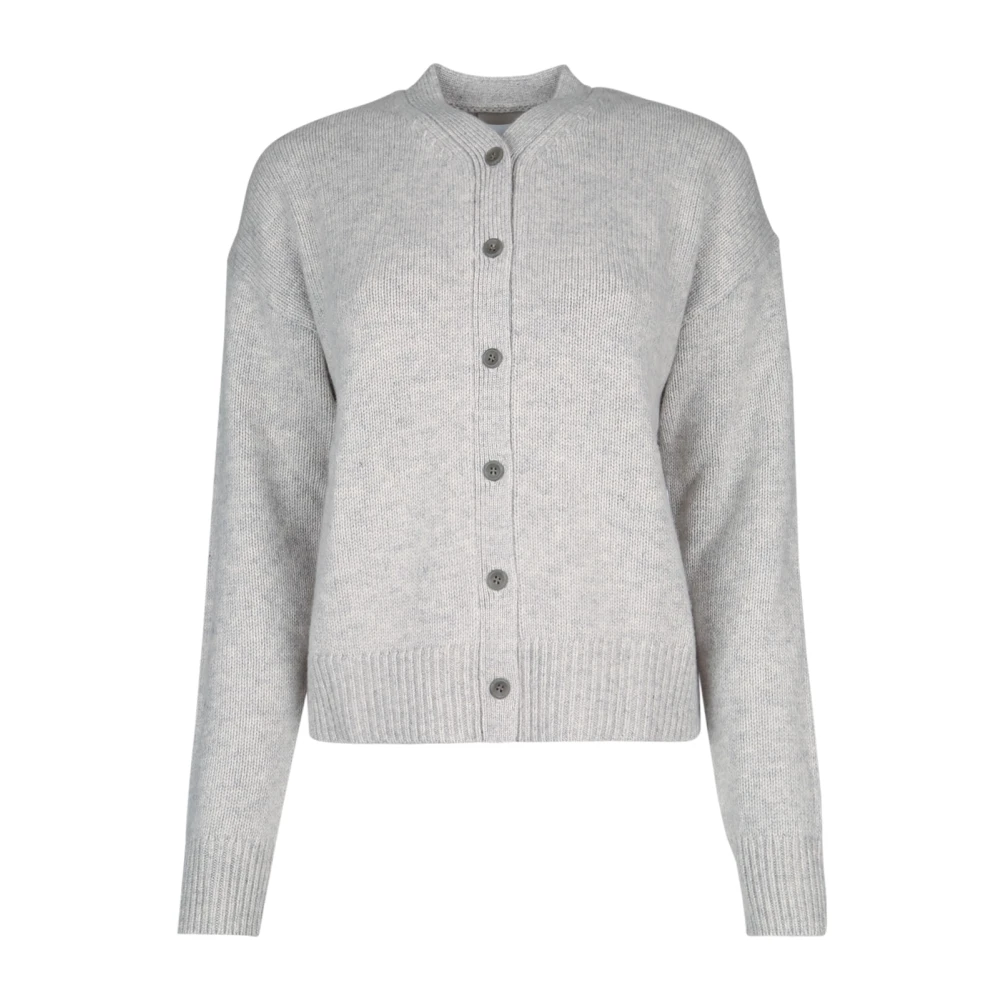 Calvin Klein Zachte V-hals Cashmere Vest Gray Dames