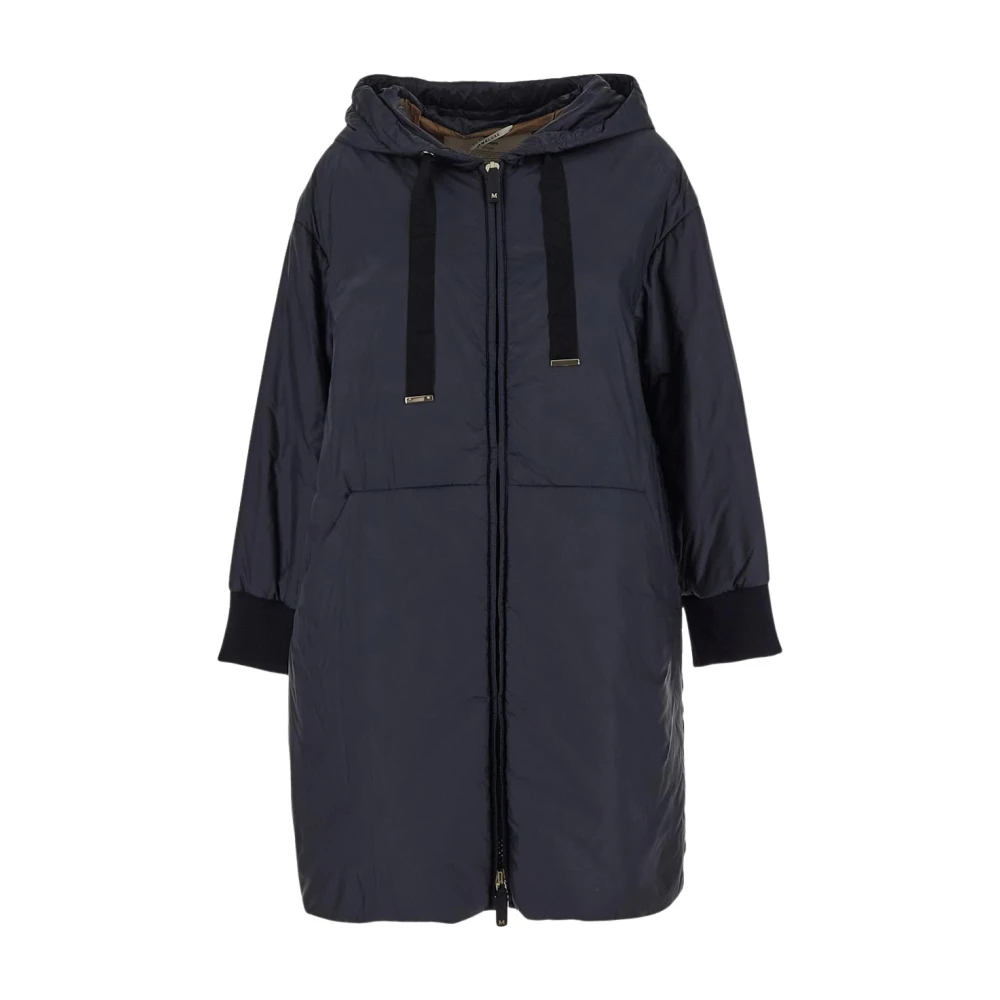 Max Mara Stijlvolle Groene Jas voor Vrouwen Blue Dames
