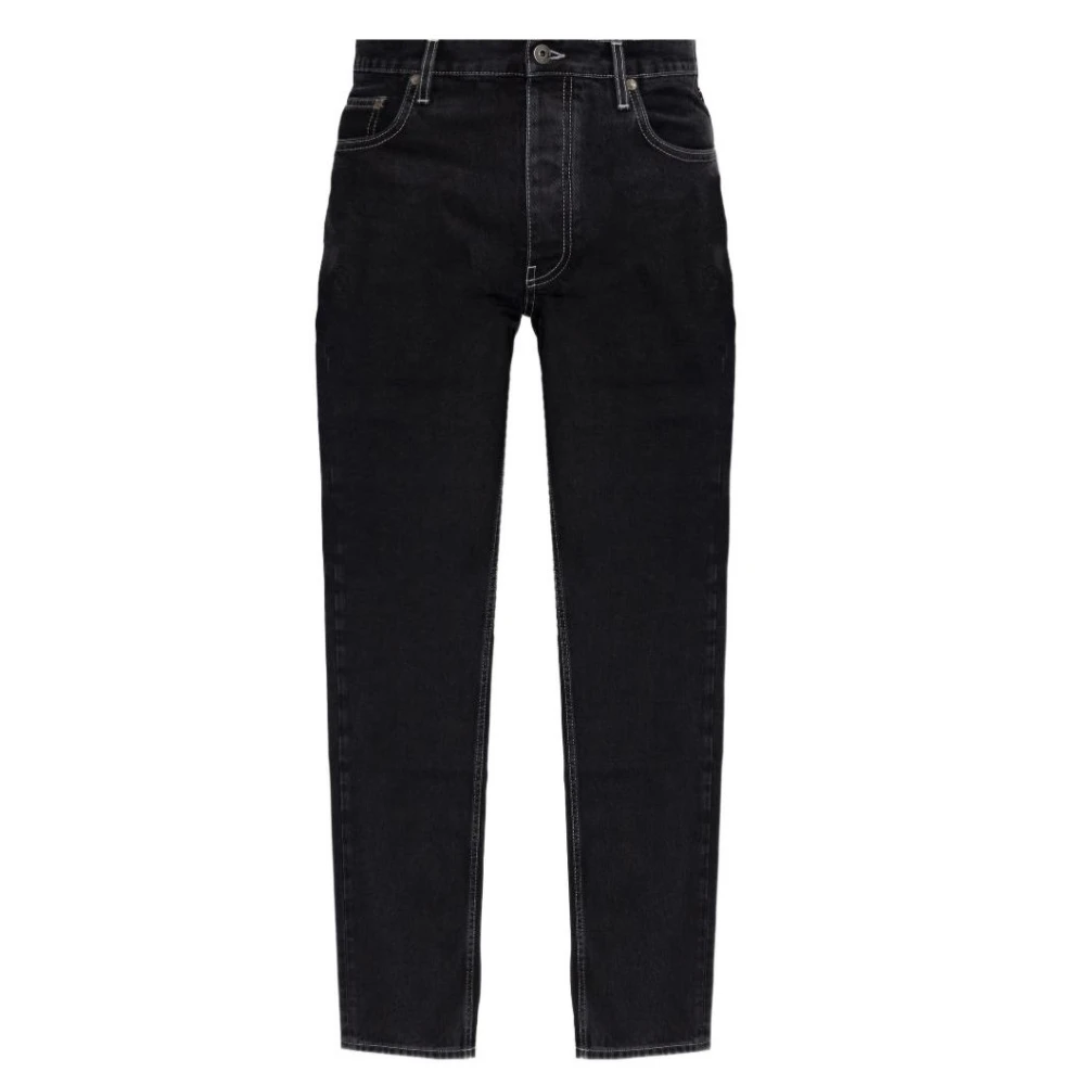 Off White Men's Black Half Arrow Tapered Jeans - Slim Fit Jeans - W30- Jeans
