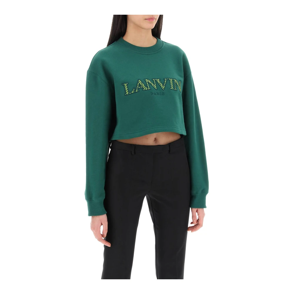 Lanvin Sweatshirts Green Dames