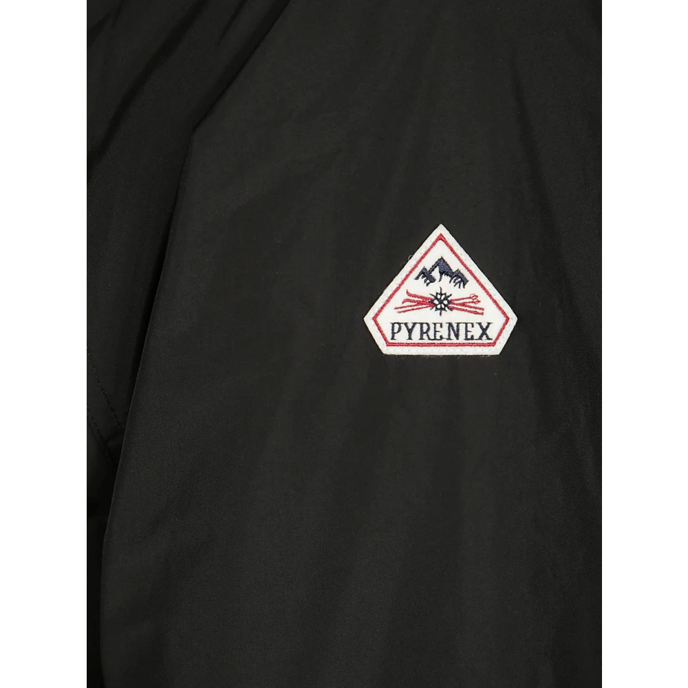 Pyrenex Korte Parka Jas Black Heren