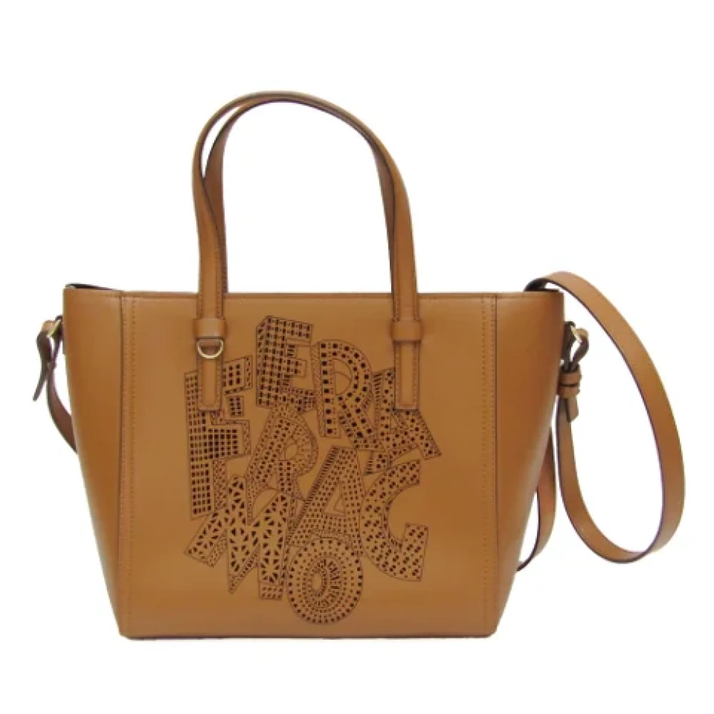Pre-owned > Pre-owned Bags > Pre-owned Cross Body Bags - - Salvatore Ferragamo Pre-owned - Modalova