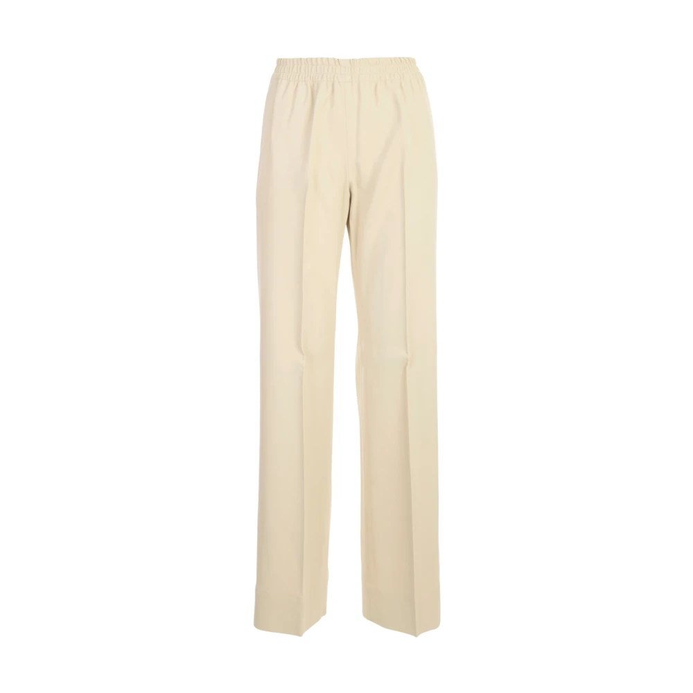 Golden Goose Straight Trousers Beige