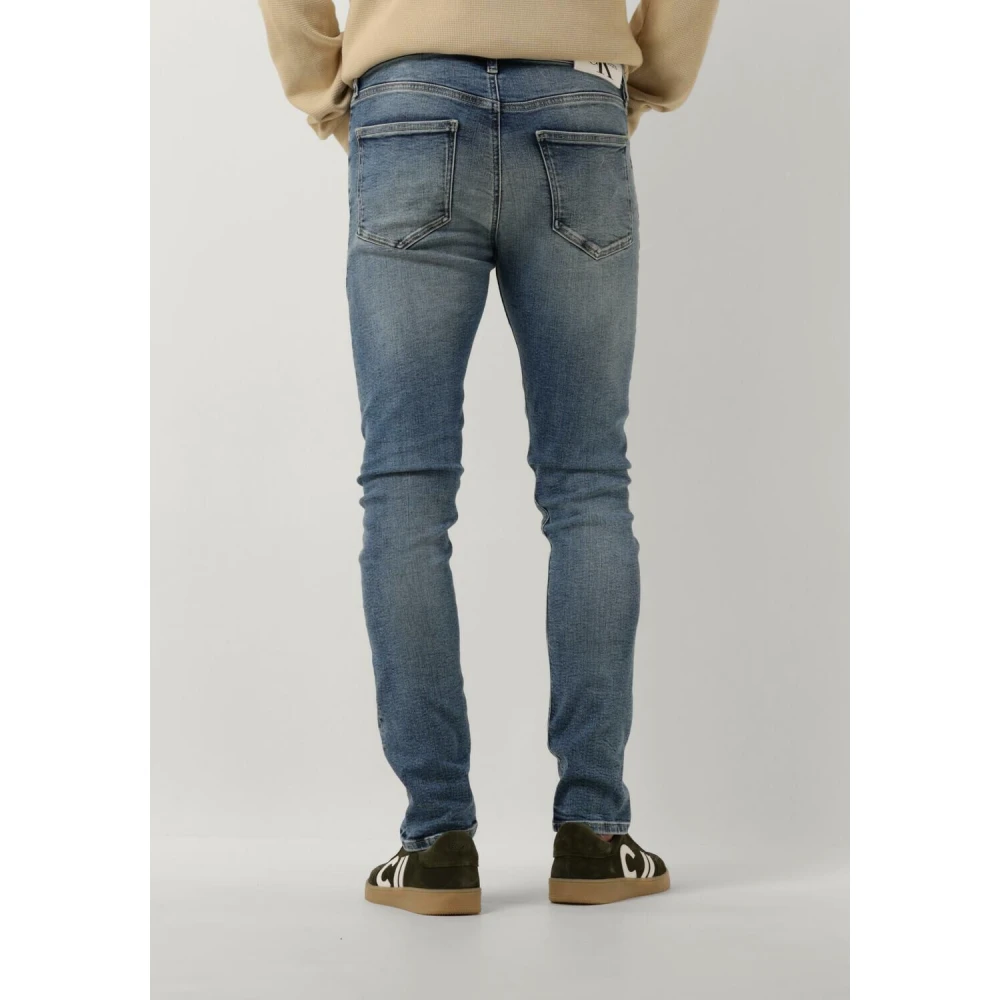 Calvin Klein Blauwe Skinny Jeans Blue Heren