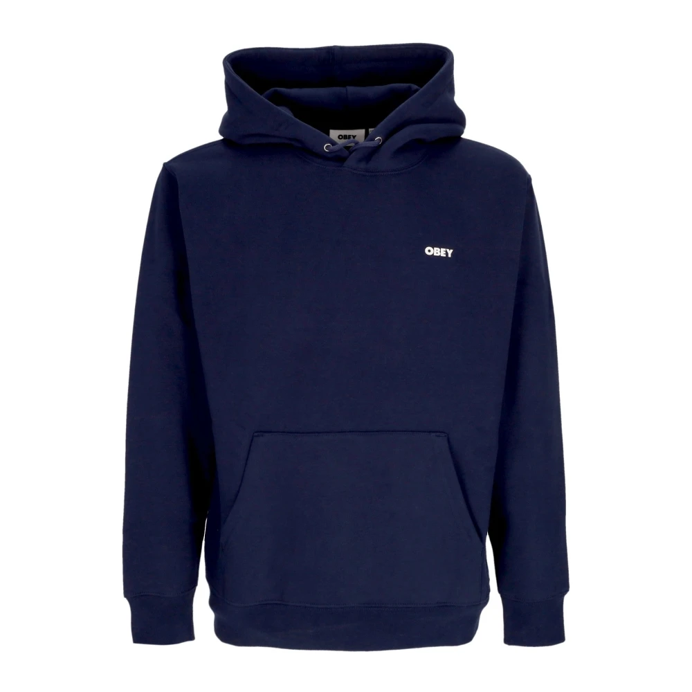Obey Premium capuchontrui heren Blue Heren
