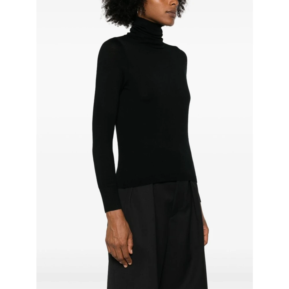 allude Zwarte Truien voor Vrouwen Black Dames