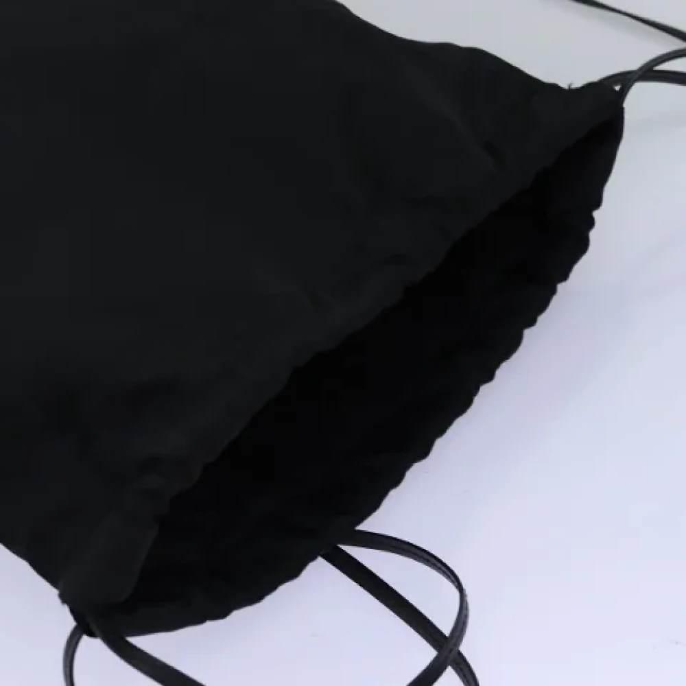 Prada Vintage Pre-owned Nylon prada-bags Black Dames