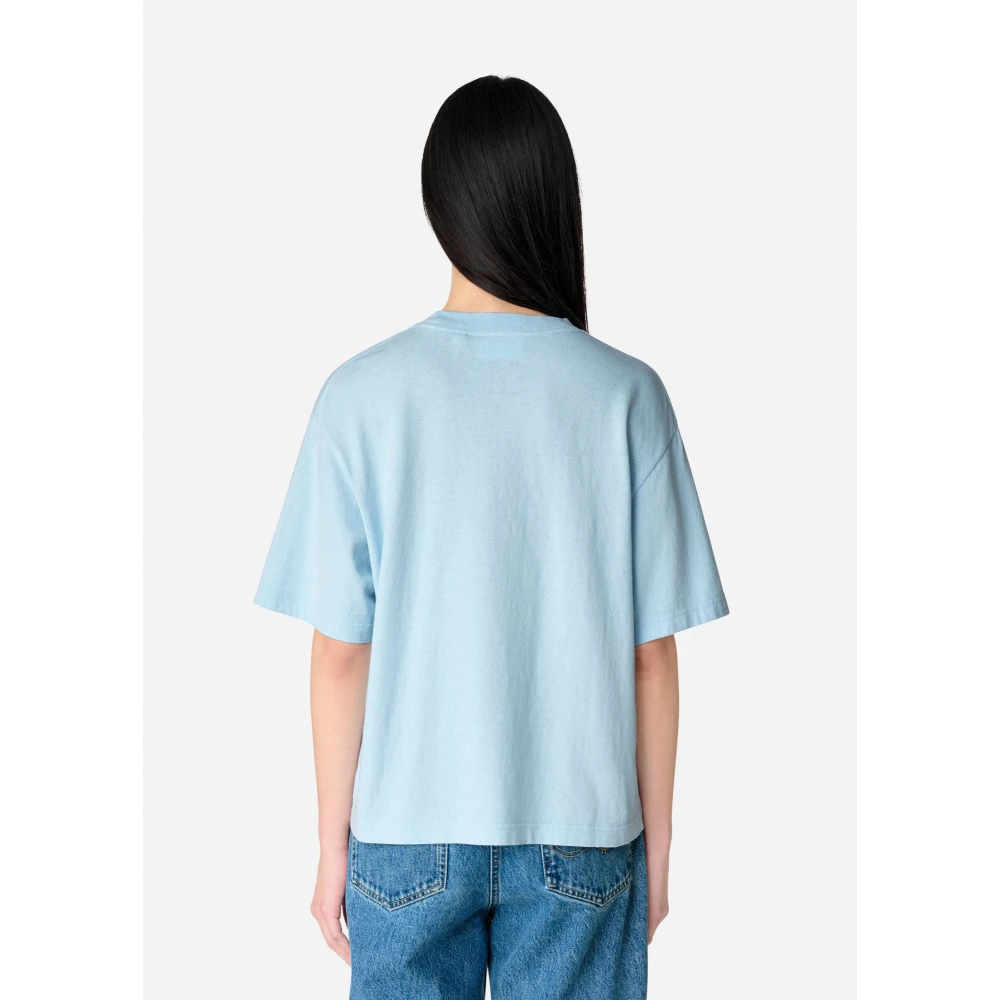 Axel Arigato Verdraai T-shirt Blue Dames