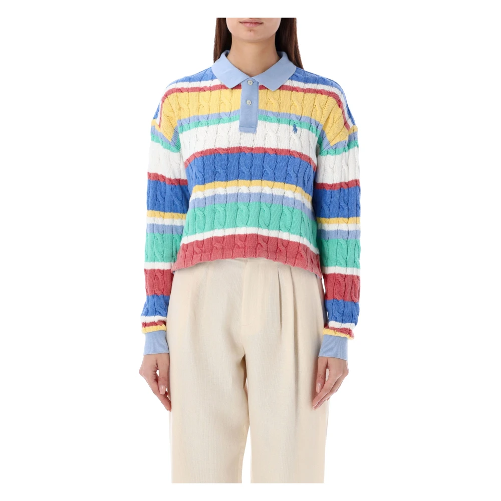 Ralph Lauren Gestreept Polo Shirt Multicolor Dames