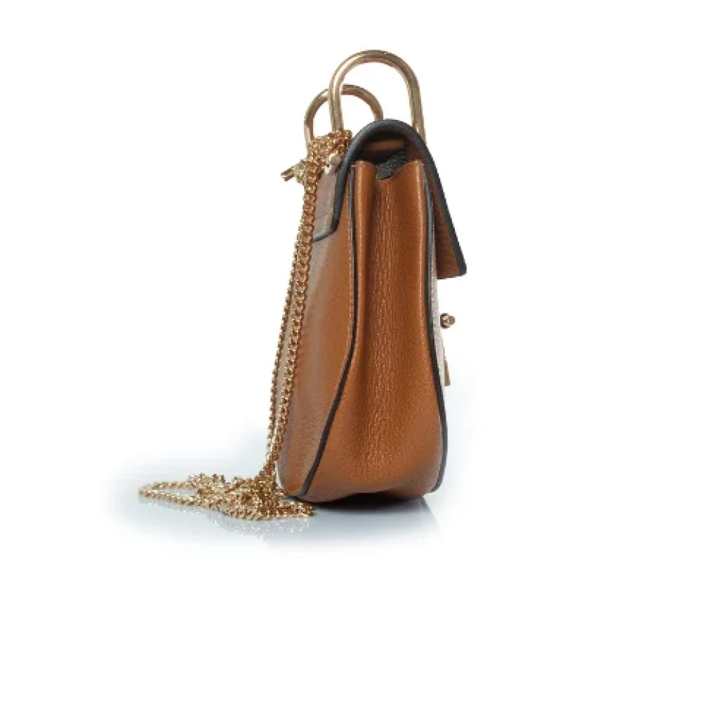 Chloé Pre-owned Leather shoulder-bags Brown Dames
