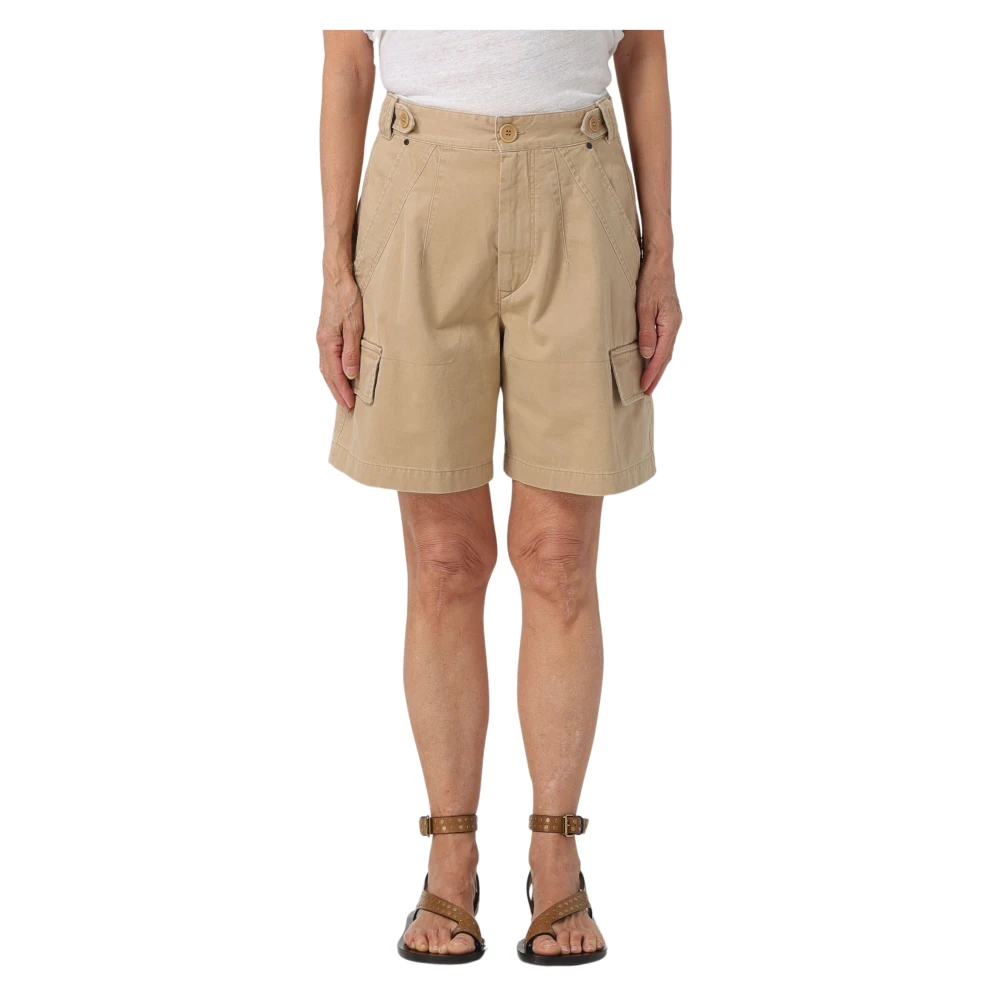 Isabel marant Lisette Denim Shorts Beige Dames