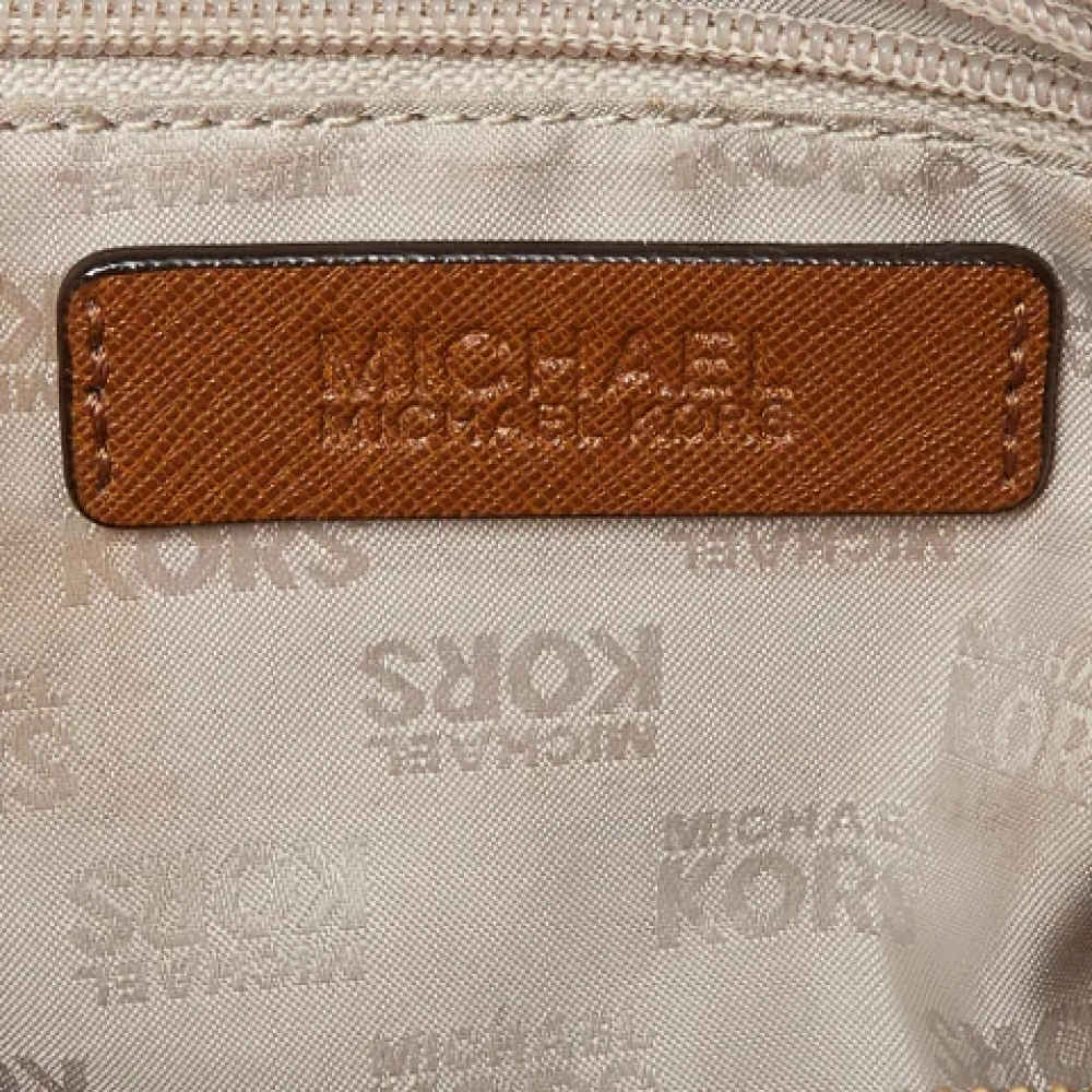 Michael Kors Pre-owned Leather handbags Brown Dames