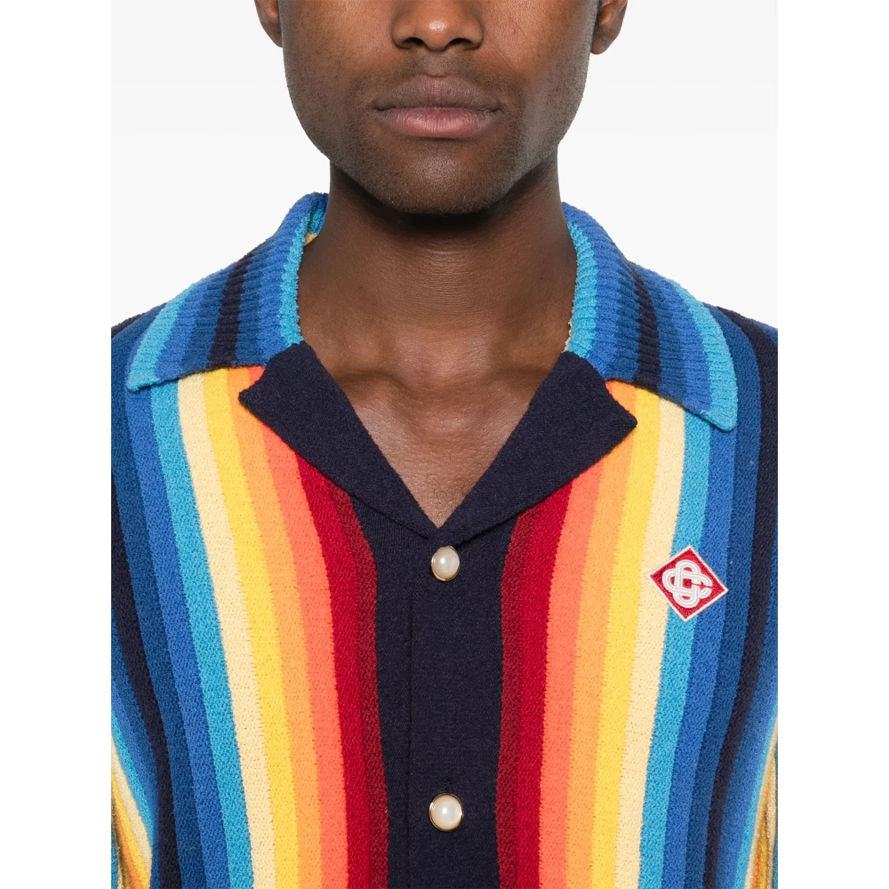 Casablanca Multicolor Spons Effect Jas met Logo Multicolor Heren