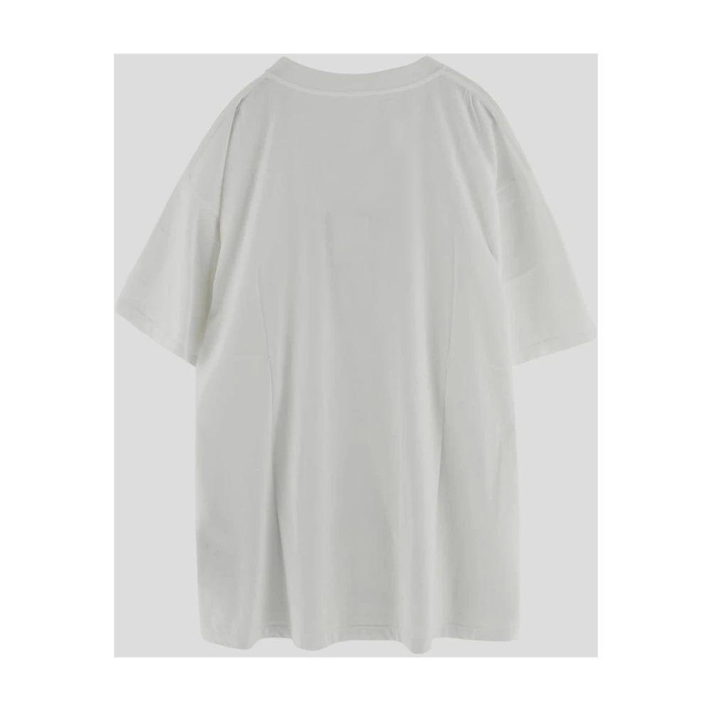 MM6 Maison Margiela Cotton Logo T-Shirt White Heren