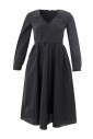 sophisticated-black-midi-dress