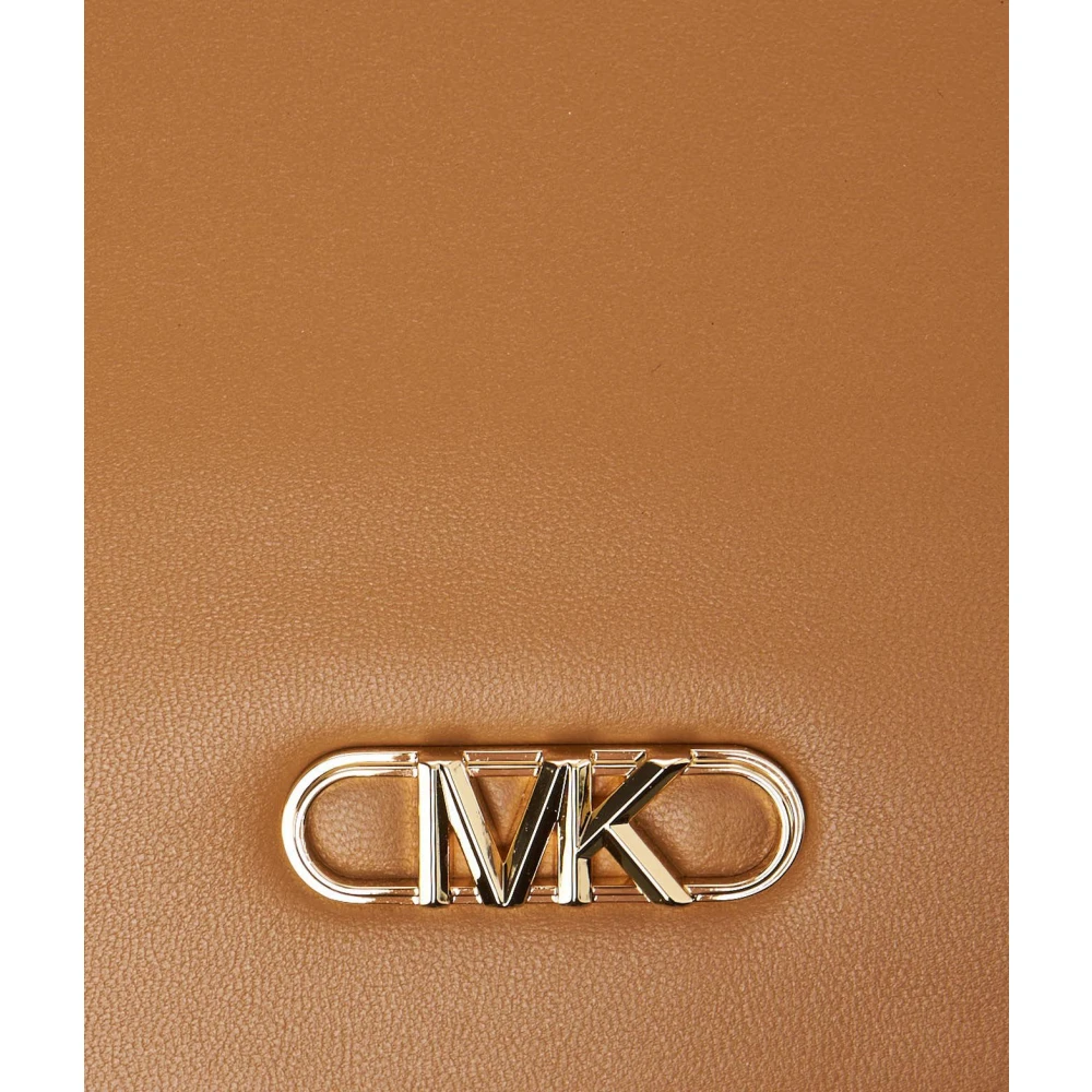 Michael Kors Schoudertas van kalfsleer Beige Dames