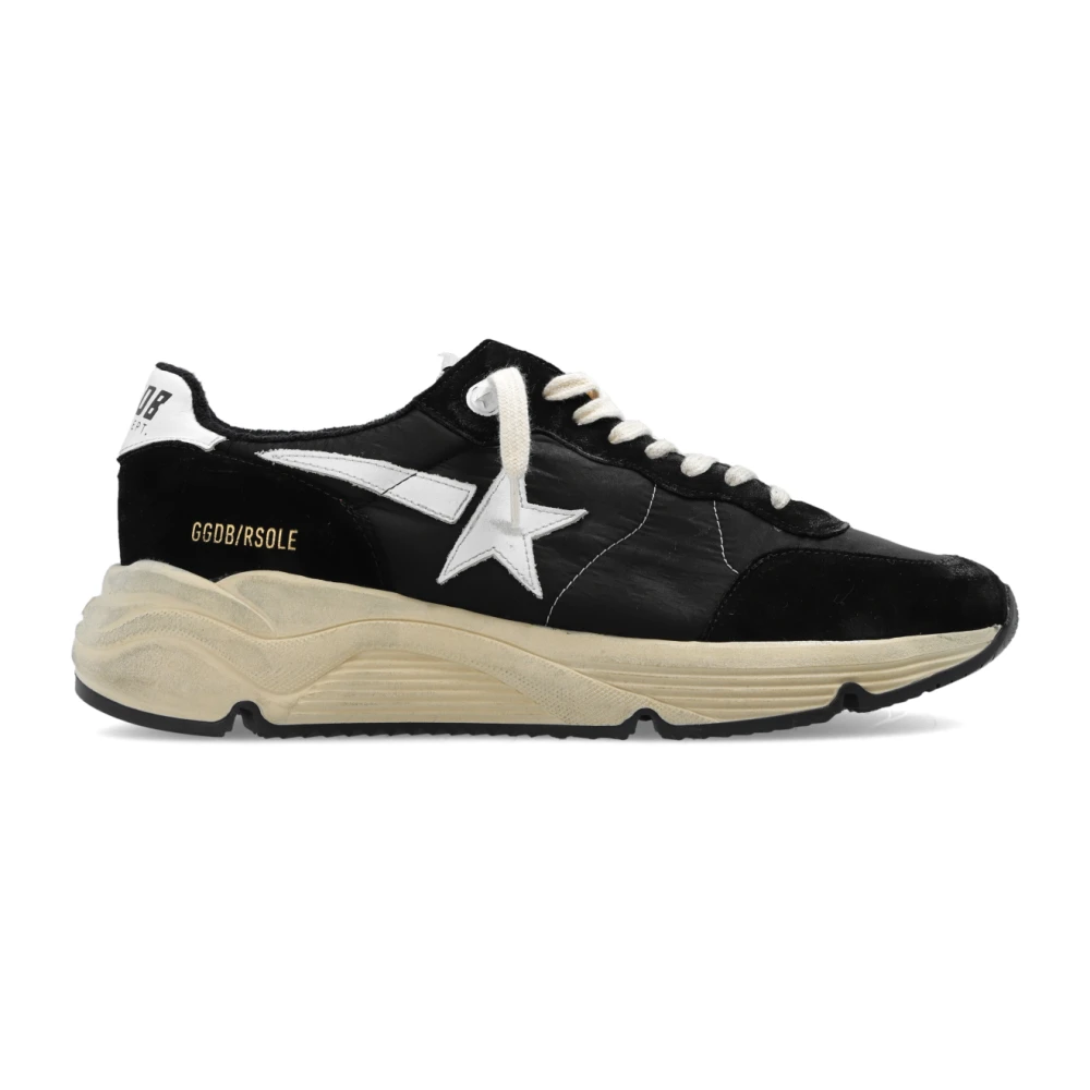 Golden Goose Men's Black Running Sole Full Quarter With Ornatal Stitch, Sneakers, 7 Uk, Shoes