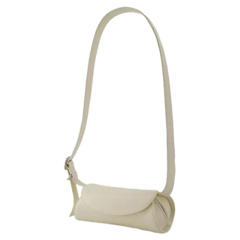 Jil Sander Leather shoulder-bags Beige Dames