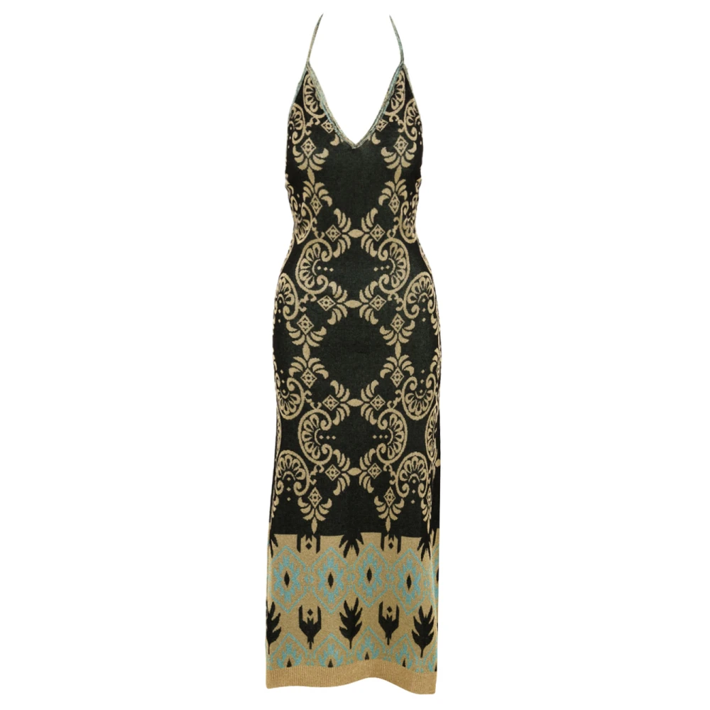 Akep Women's Multicolor Dress Model Vskd05090 V1 - Maxi Dresses - Xs - Dresses