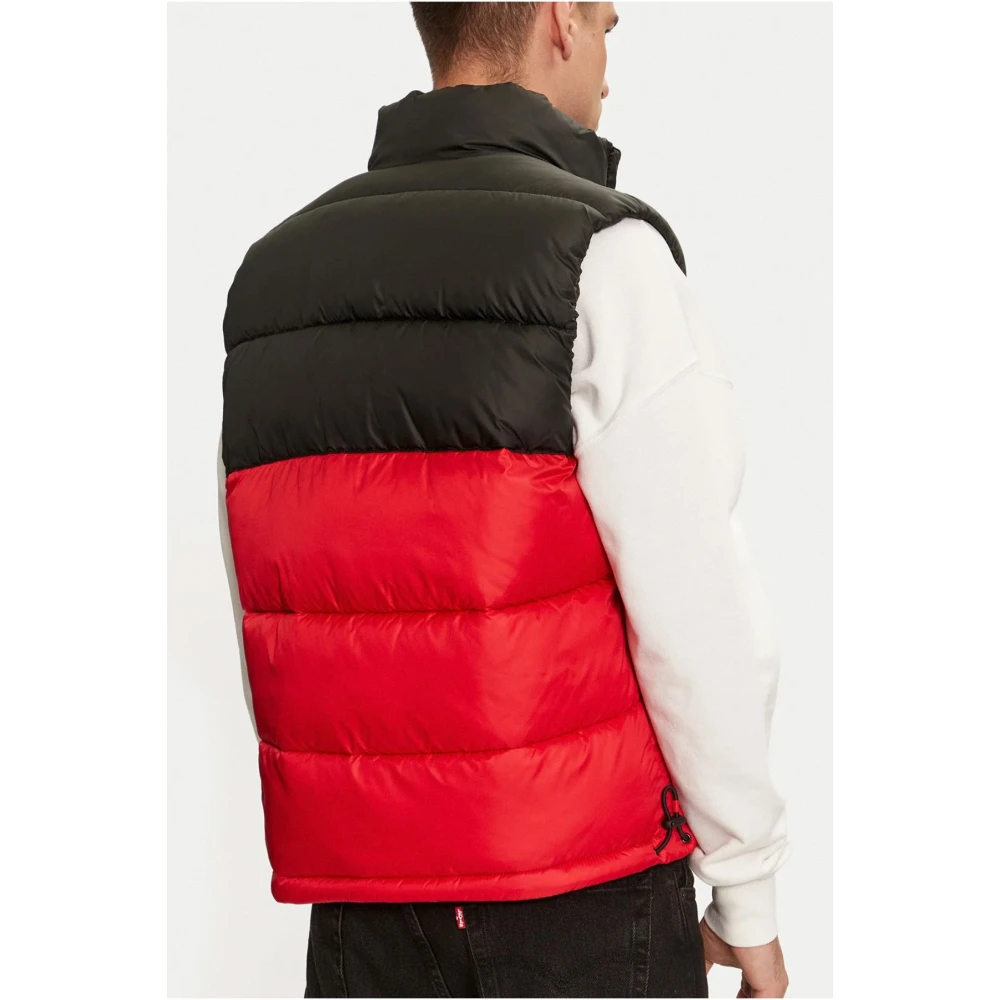 Hugo Boss Rode mouwloze jas Baltino Multicolor Heren