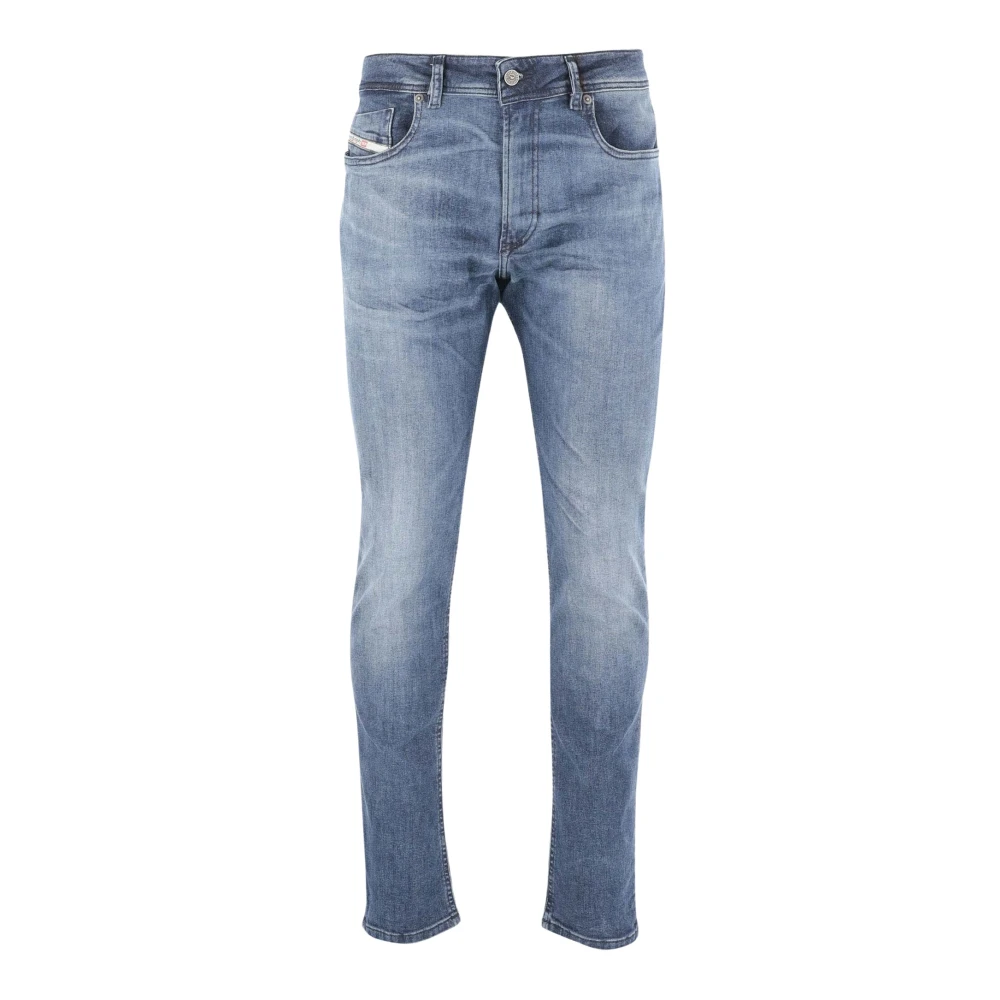 Diesel Stijlvolle Zwarte Denim Jeans Blue Heren