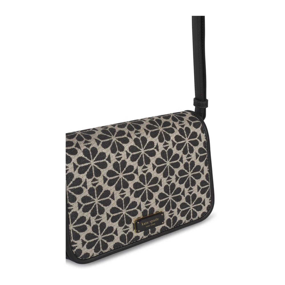 Kate Spade Bloemen Jacquard Crossbody Tas Multicolor Dames
