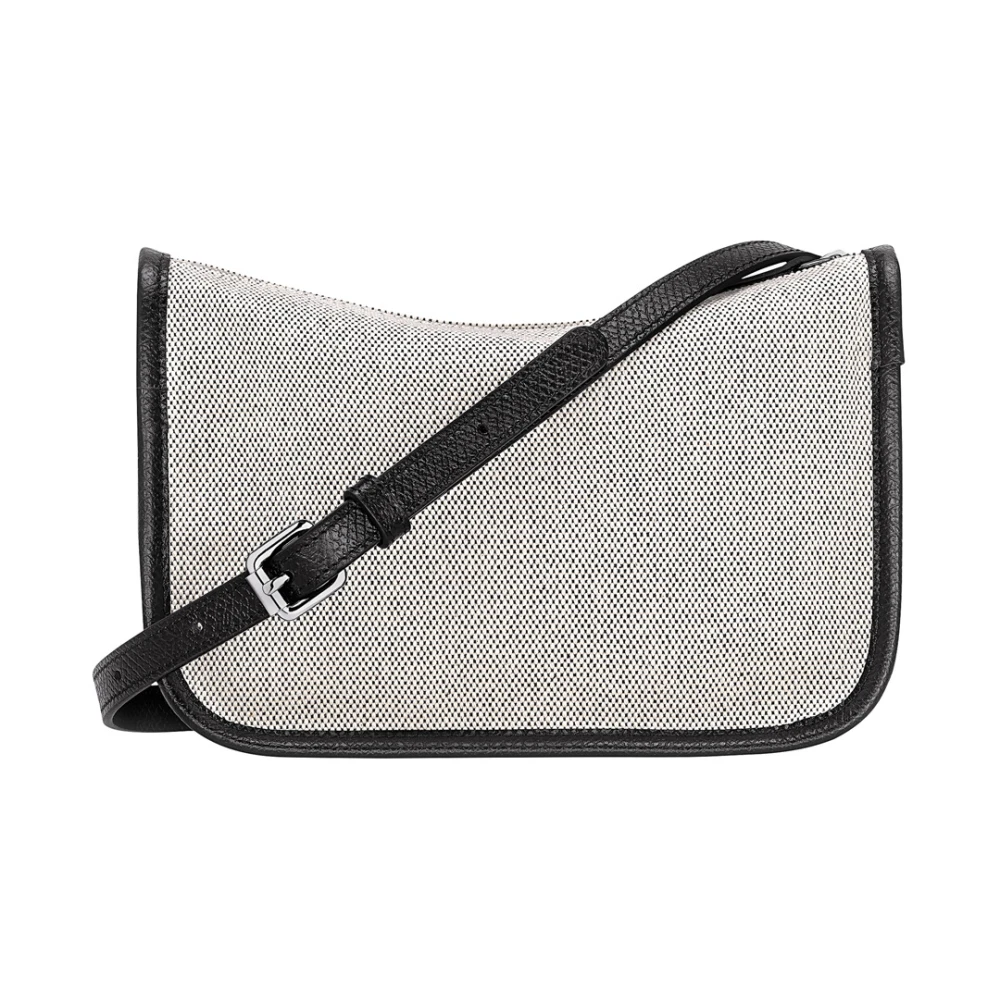 Longchamp Essentiële witte crossbody tas met logo White Dames