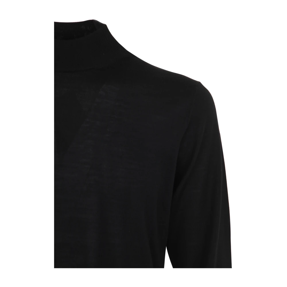 Filippo De Laurentiis Zwarte Merino Coltrui Black Heren