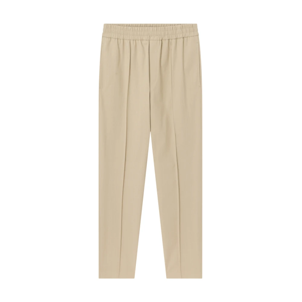 A.p.c. Beige Katoenen Geplooide Broek Beige Heren