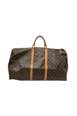 Pre-owned Keepall Monogram Boston Bag