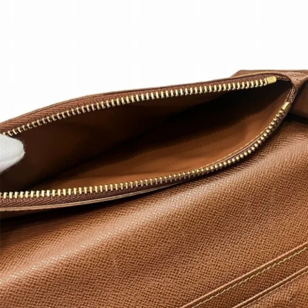 Louis Vuitton Vintage Pre-owned Canvas wallets Brown Dames