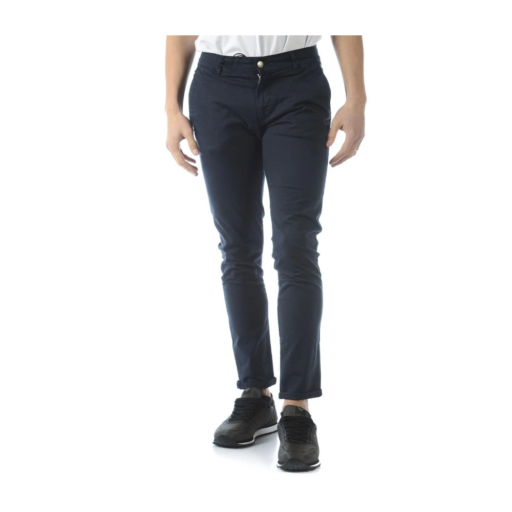 Daniele Alessandrini Men's Blue Jeans Trouser - Chinos - W28 - Trousers
