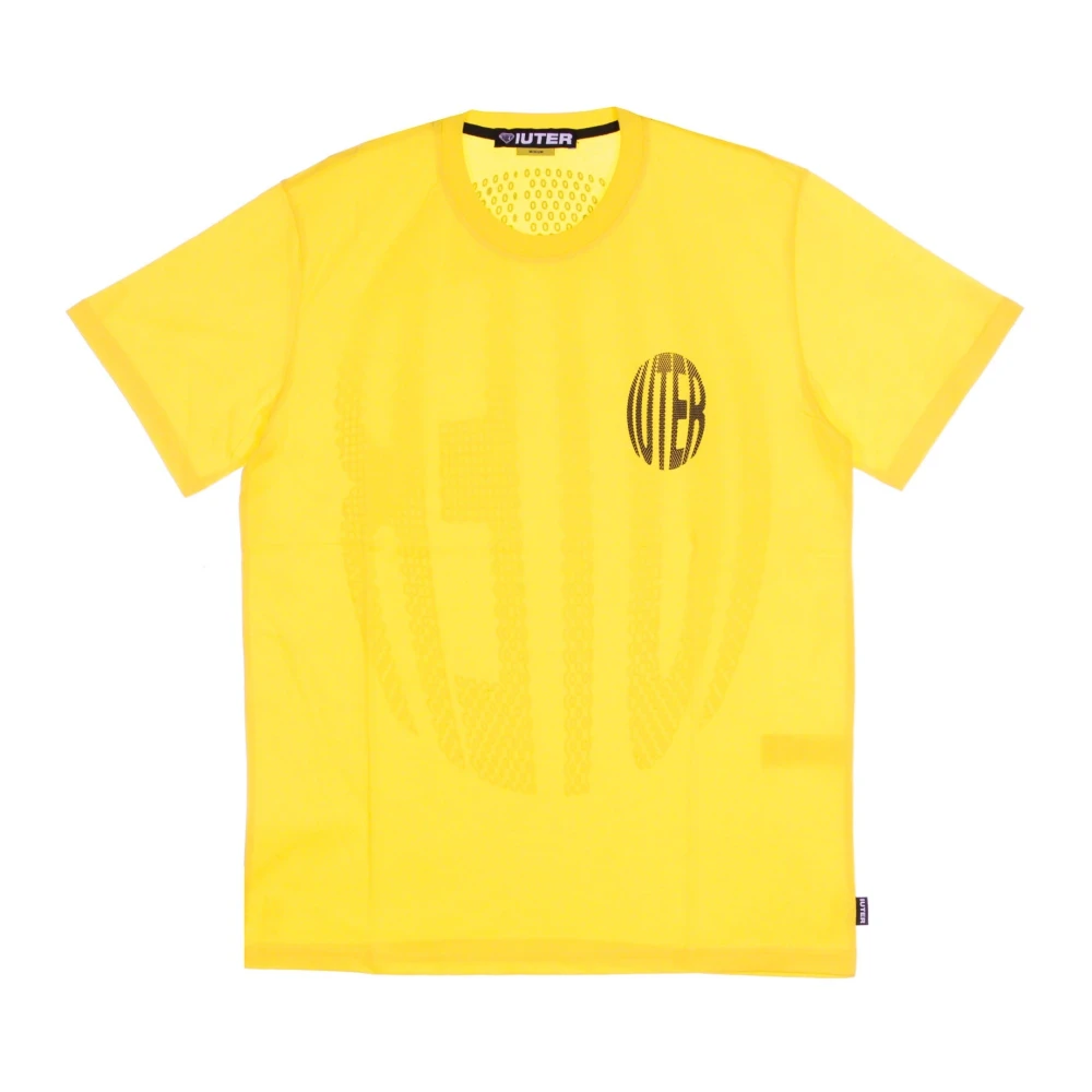 Iuter Gele Heren Tee Stijlvol T-Shirt Yellow Heren