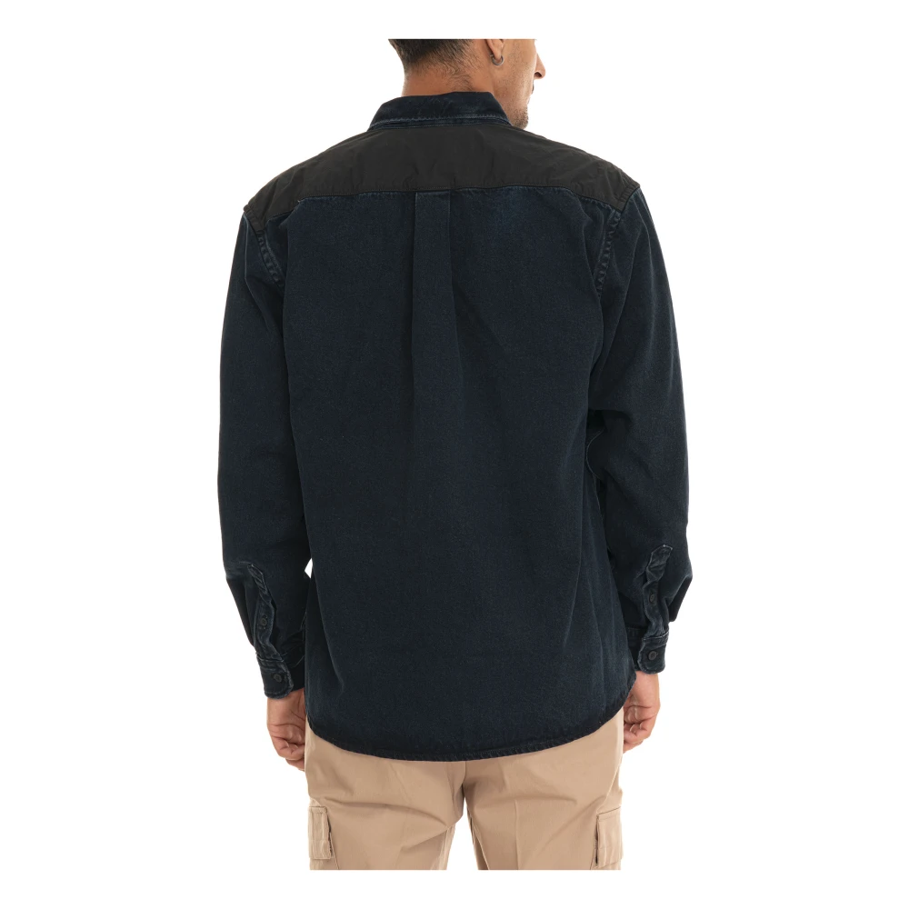 Boss Overhemd met Lange Mouwen Blue Heren