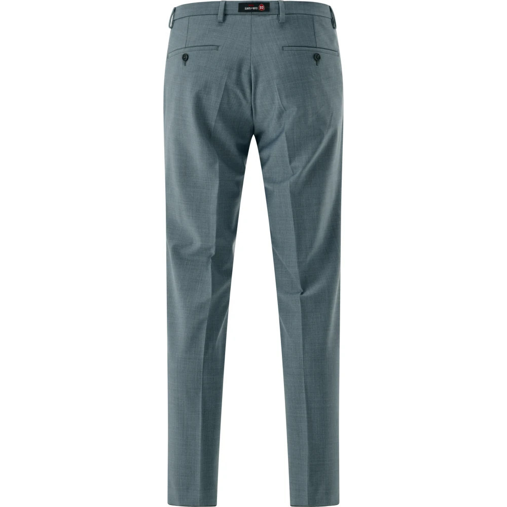 carl gross Moderne Slim Fit Pantalon Blue Heren