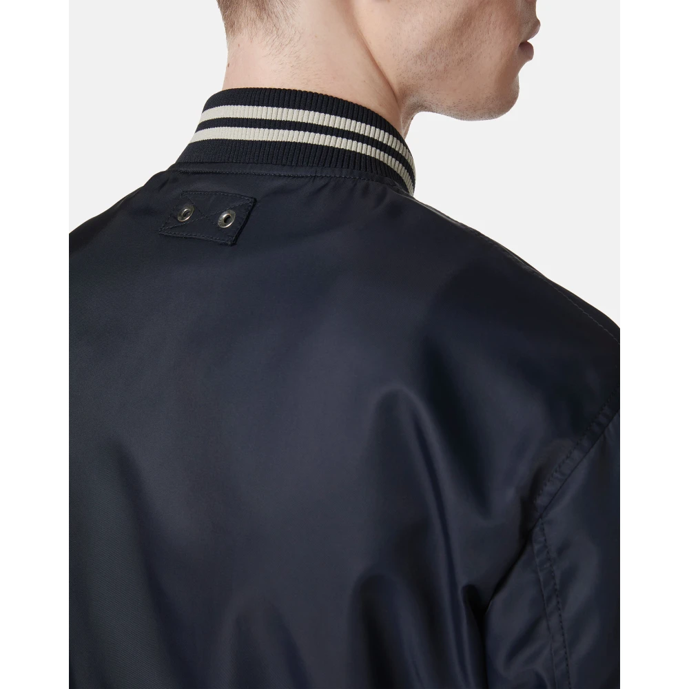 Iceberg Regular-fit blauwe jas van polyester met GRS-certificering Blue Heren