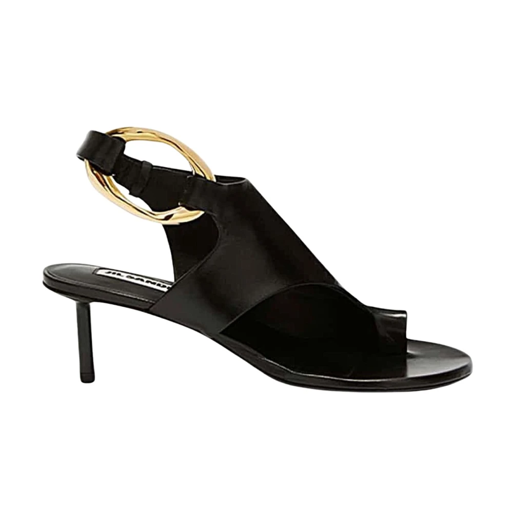 Jil Sander Donna Nero Scarpe, 38 Eu, New,