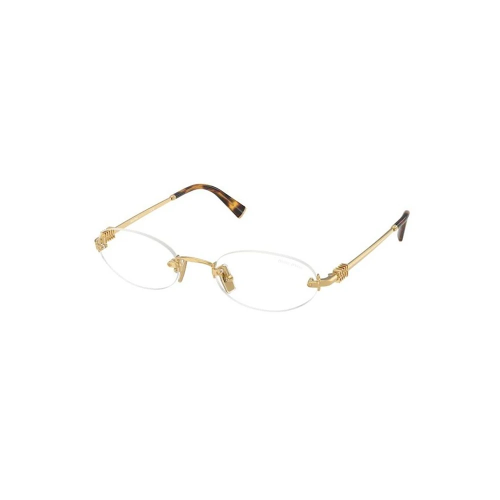Miu Miu Women's Yellow Glasses, 51 Mm, Mu A54s Sunglasses