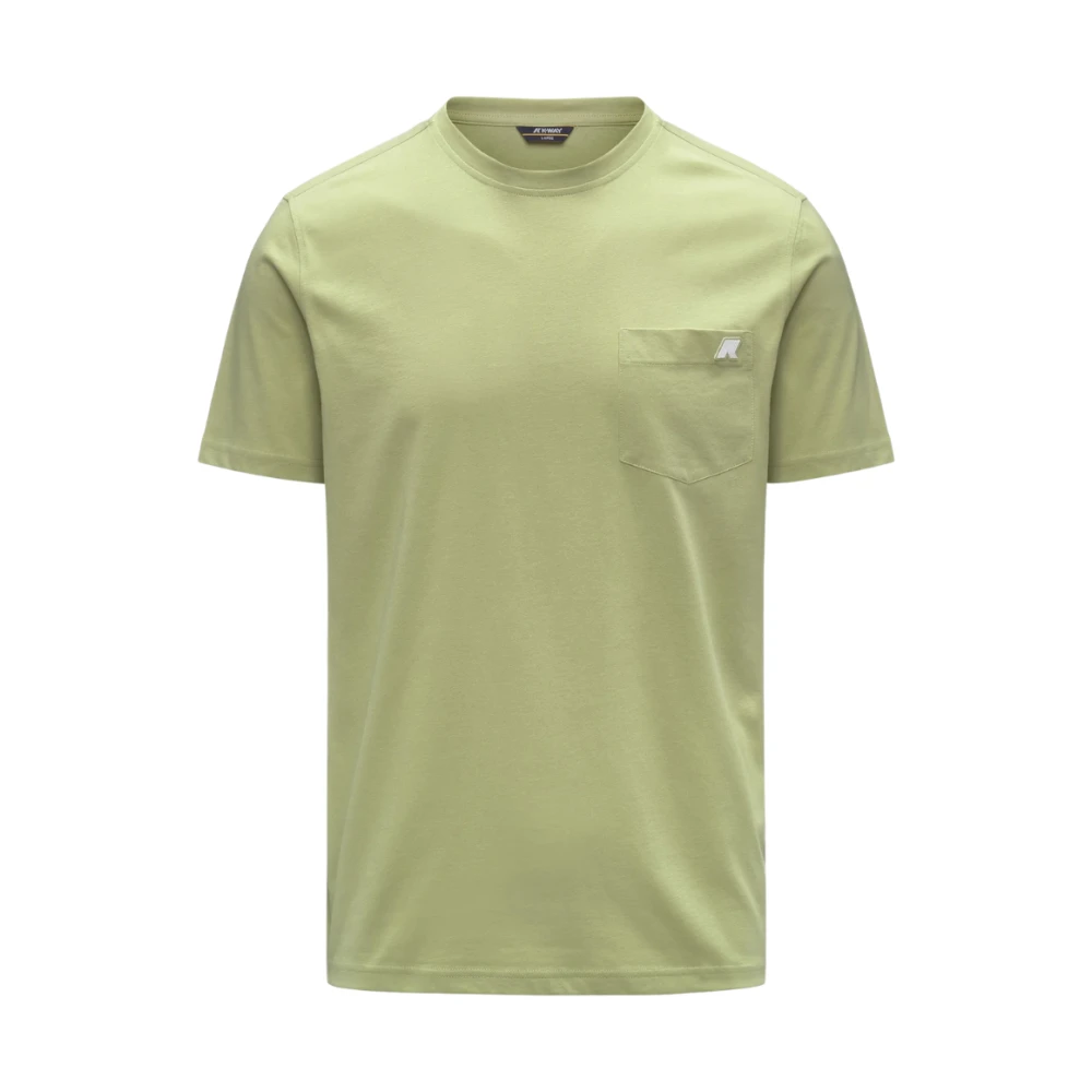 K-Way Hombre Verde Camisetas, Talla: Xl