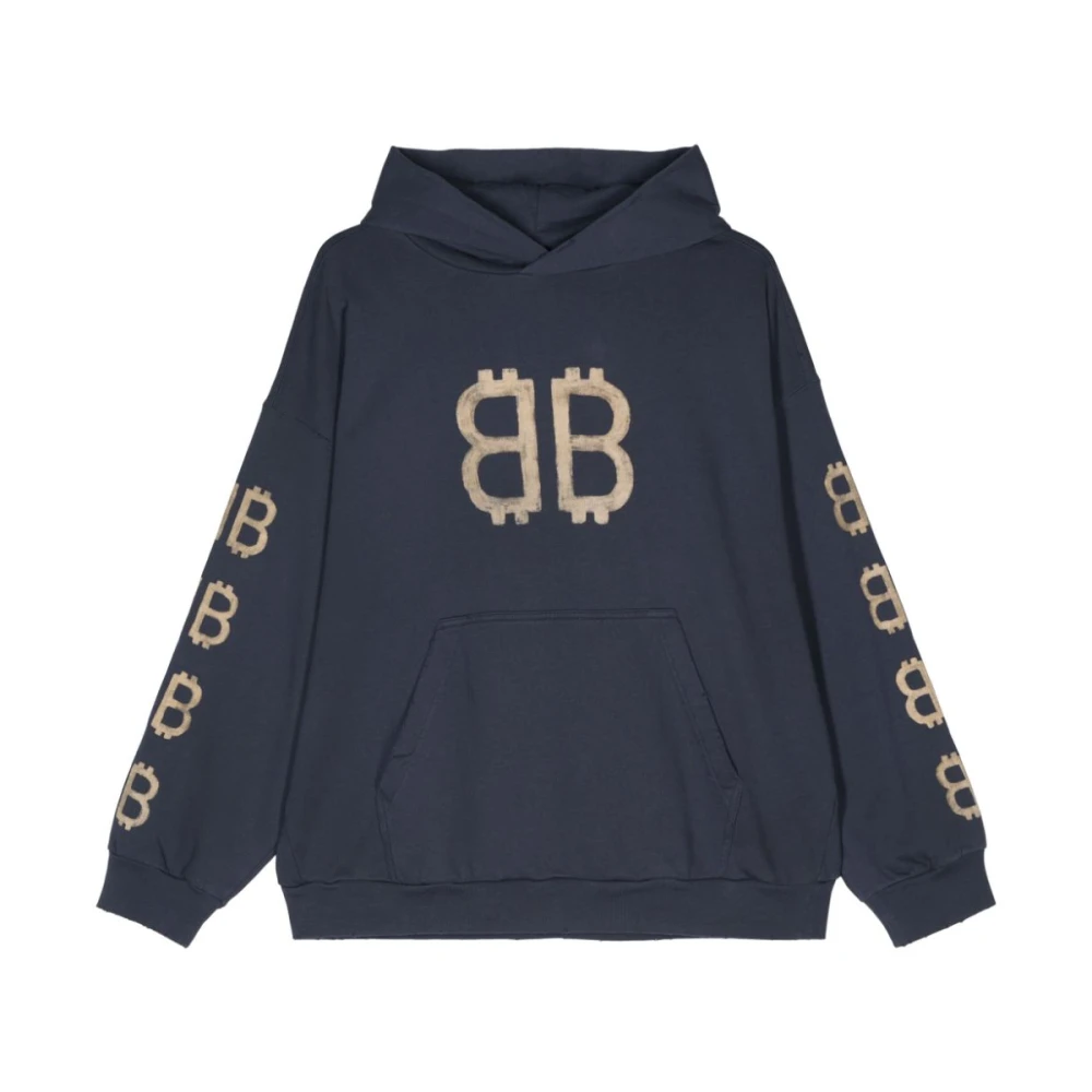 Balenciaga Trendy Sweater Selection Blue Heren