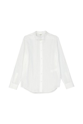 embroidered-logo-cotton-shirt-mandarin-collar
