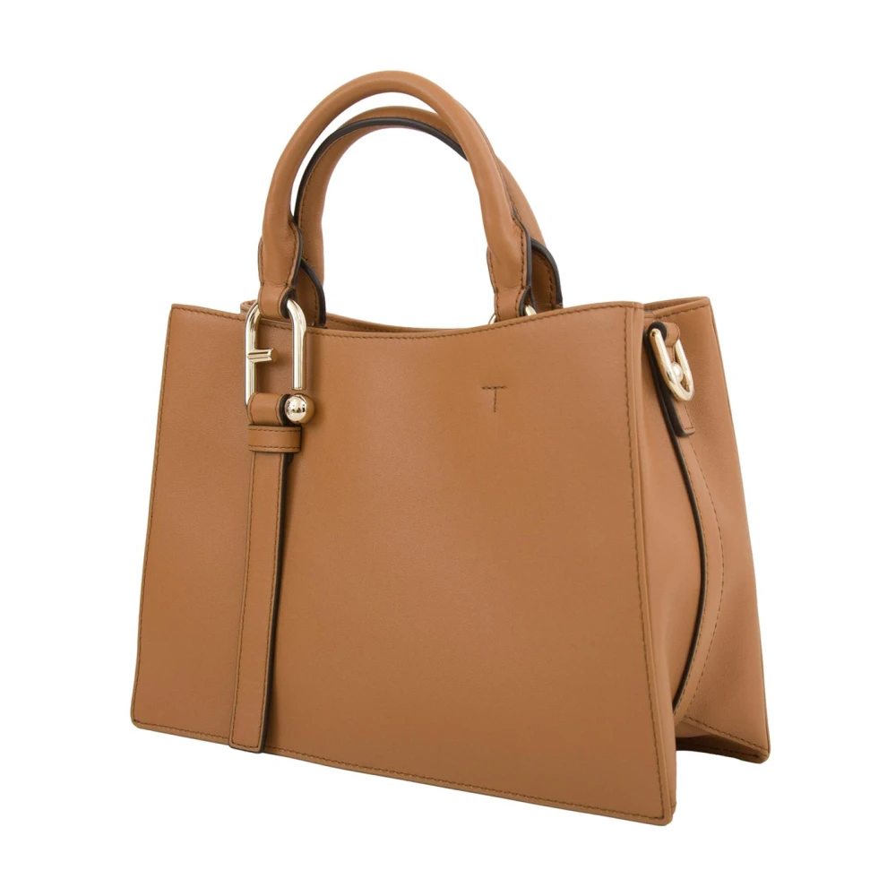 Furla Leren Tassen Collectie Brown Dames