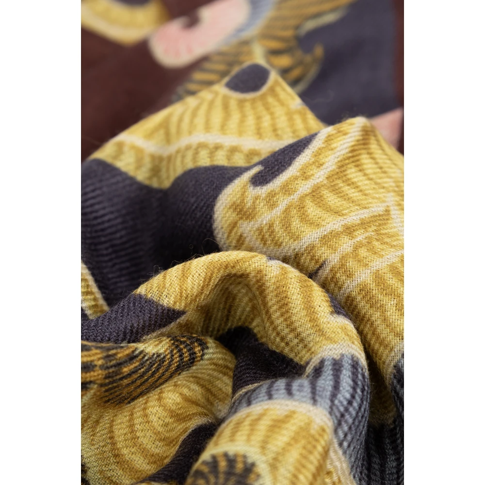 ETRO Sjaal met decoratief patroon Red Dames