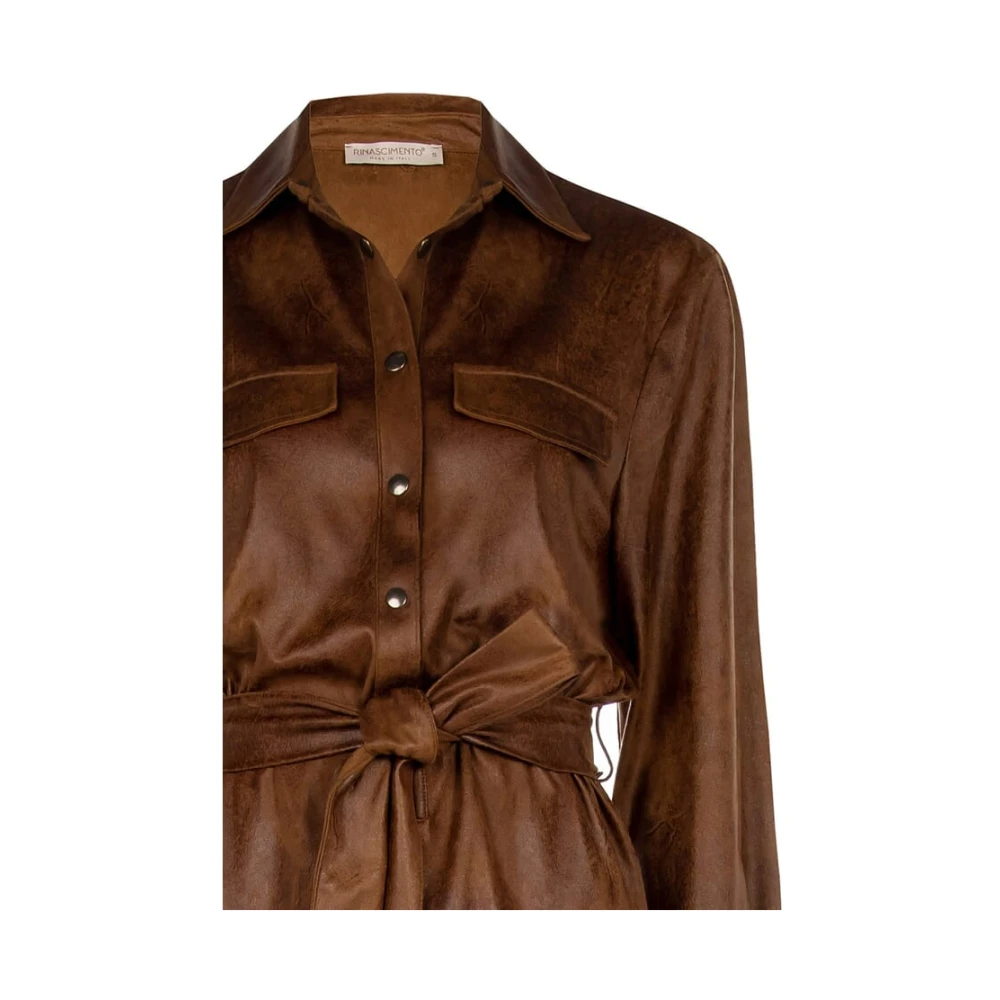 RINASCIMENTO Elegante Jurkencollectie Herfst Winter Brown Dames